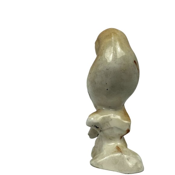 Vintage Handpainted Ceramic Bird Figurine On Base From Japan Collectible Accent - Picture 3 of 9